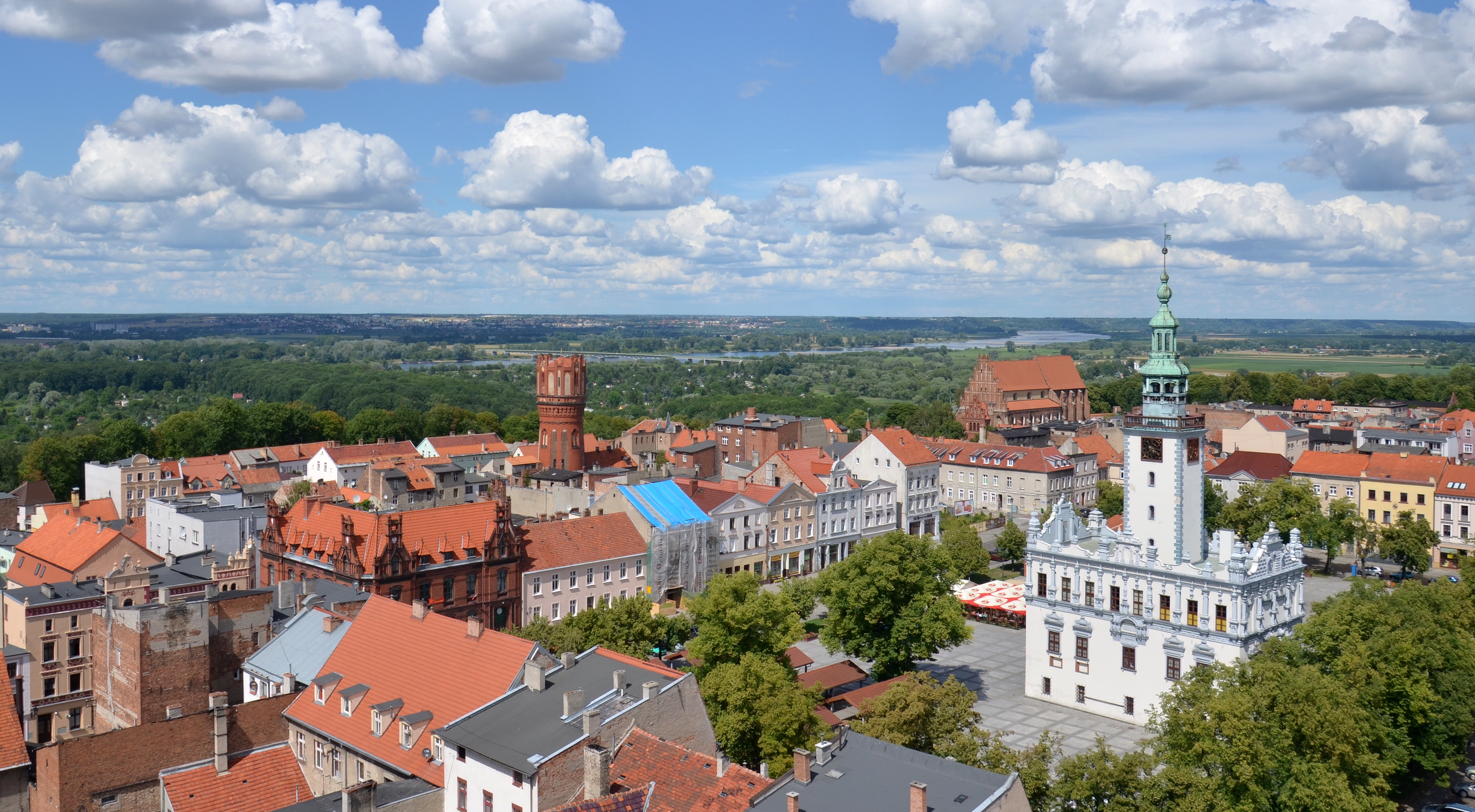 Trasy na rower szosowy - Chełmno