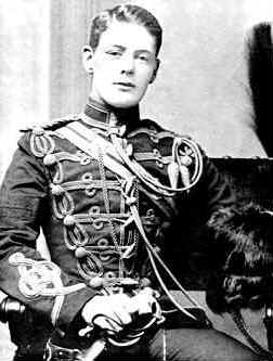 Young Winston Churchill as a Subaltern in the ...