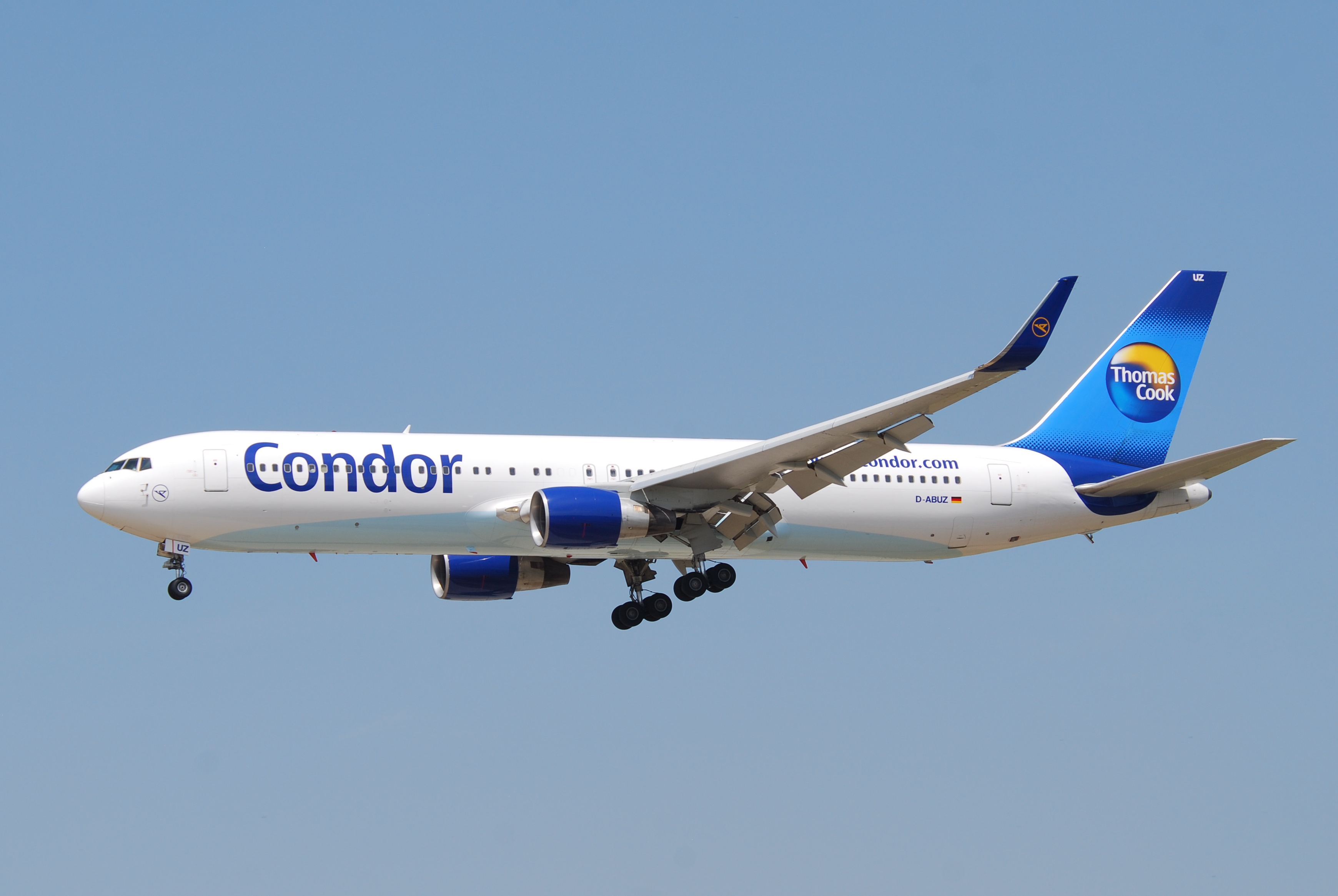 TRIPREPORT, Condor (ECONOMY), Boeing 767-300