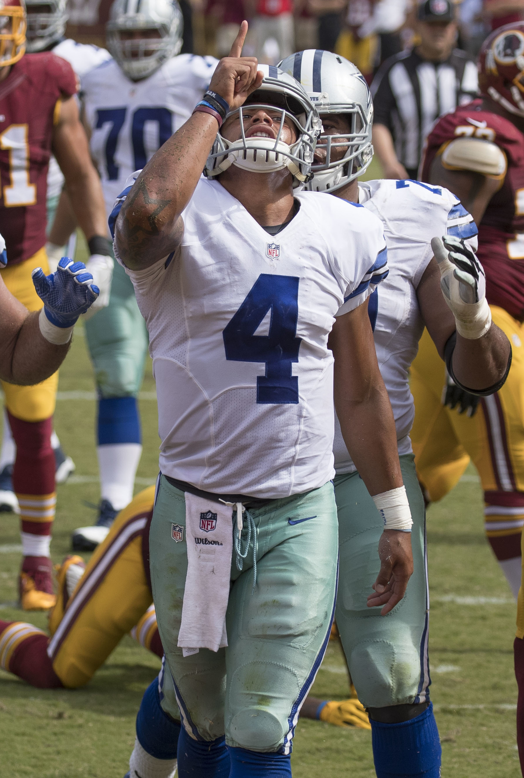 Cowboys QB Ben DiNucci was graded as the worst quarterback of all
