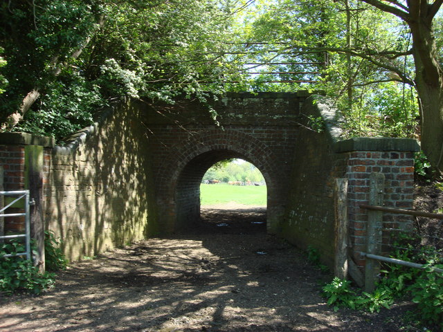 Disused Railway bridge, King's Marsh - geograph.org.uk - 796841