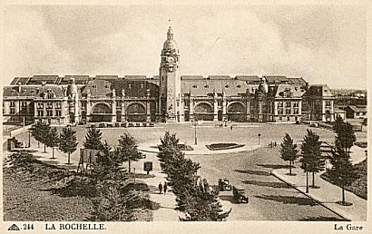 Gare de La Rochelle-Ville au début du XXe siècle