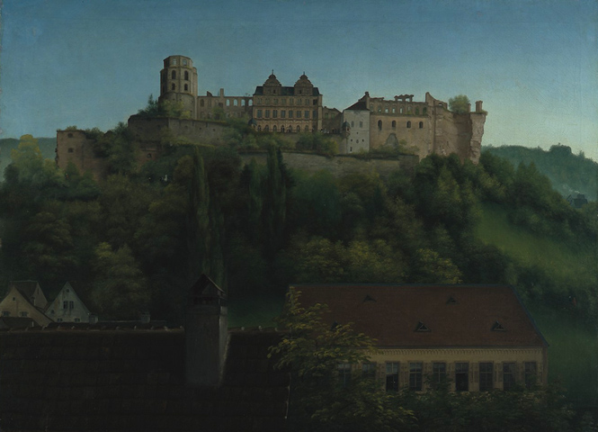 File:Georg Philipp Schmitt - Blick auf das Heidelberger Schloss - 1350 - Staatliche Kunsthalle Karlsruhe.jpg