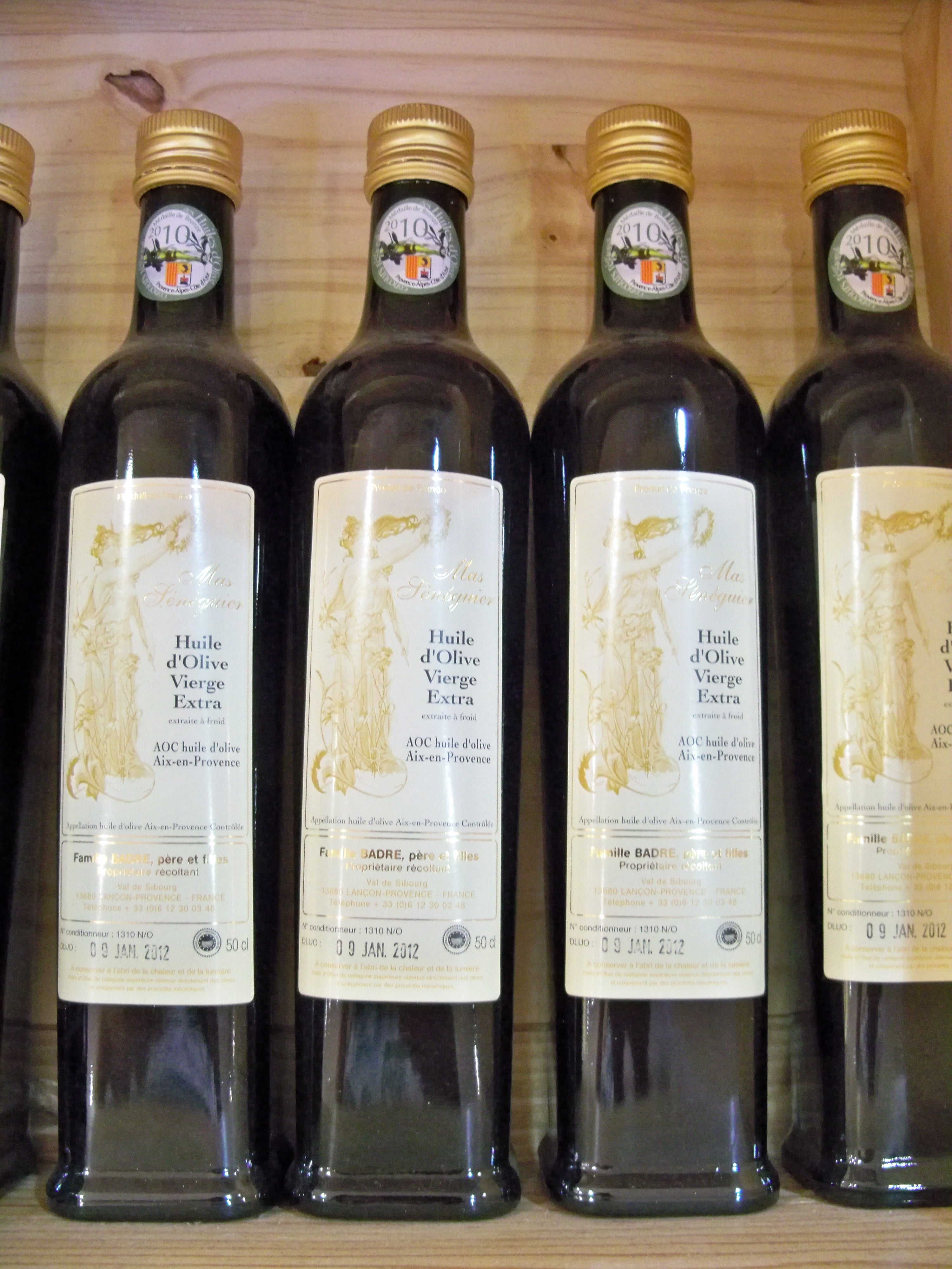 Huile d'olive vierge extra bouteille 25 cl - Le Marché du Plateau