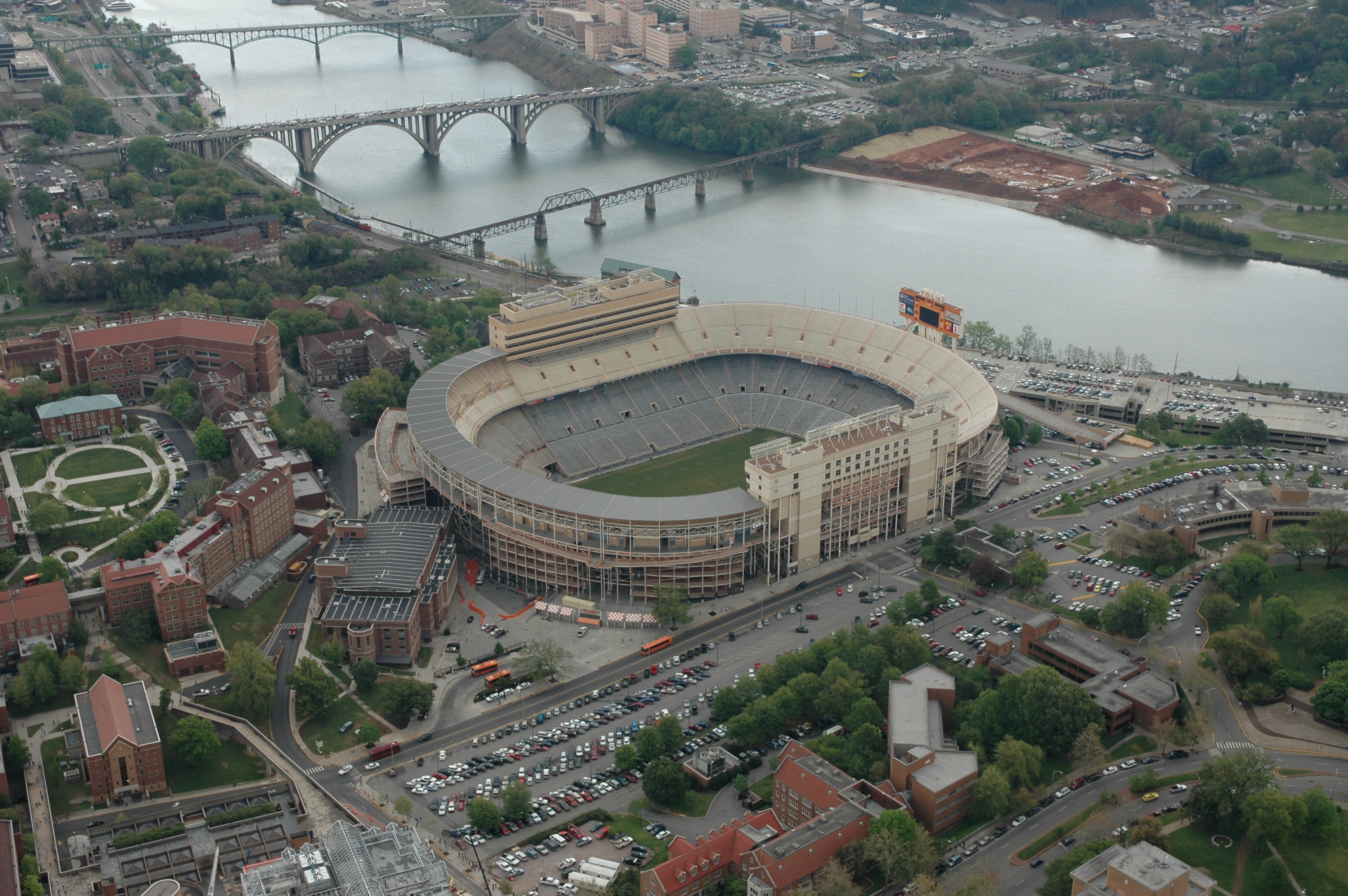 neyland stadium amazing college stadiums