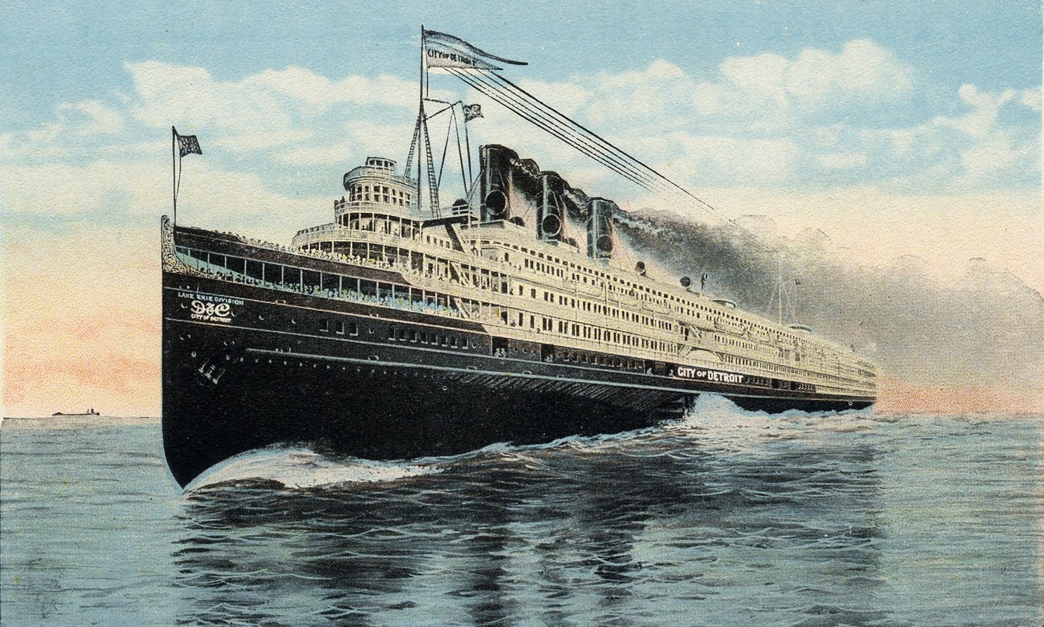 The steamship City of Syracuse 