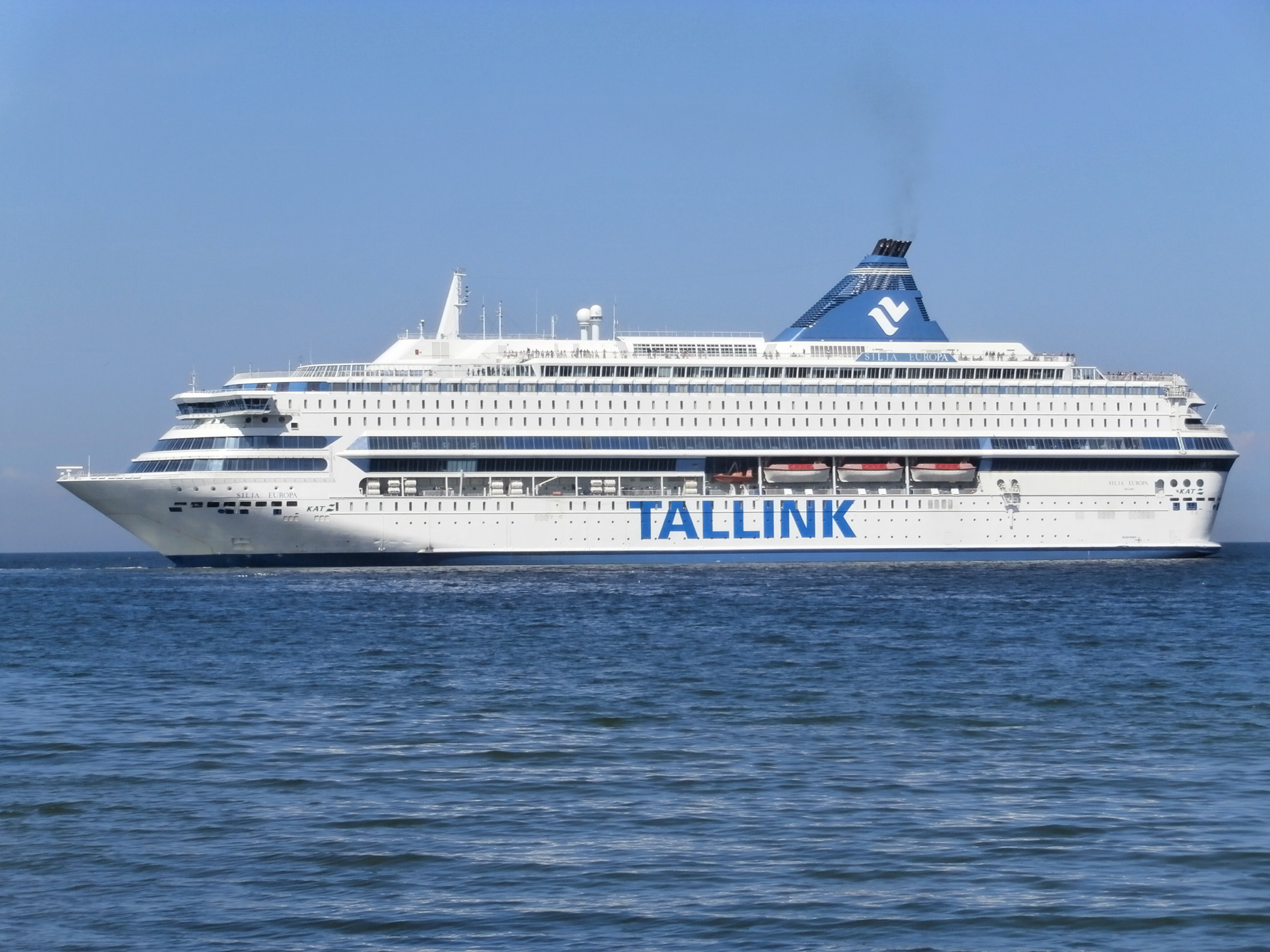 File:Silja Europa departing Tallinn Estonia 3 August  - Wikimedia  Commons