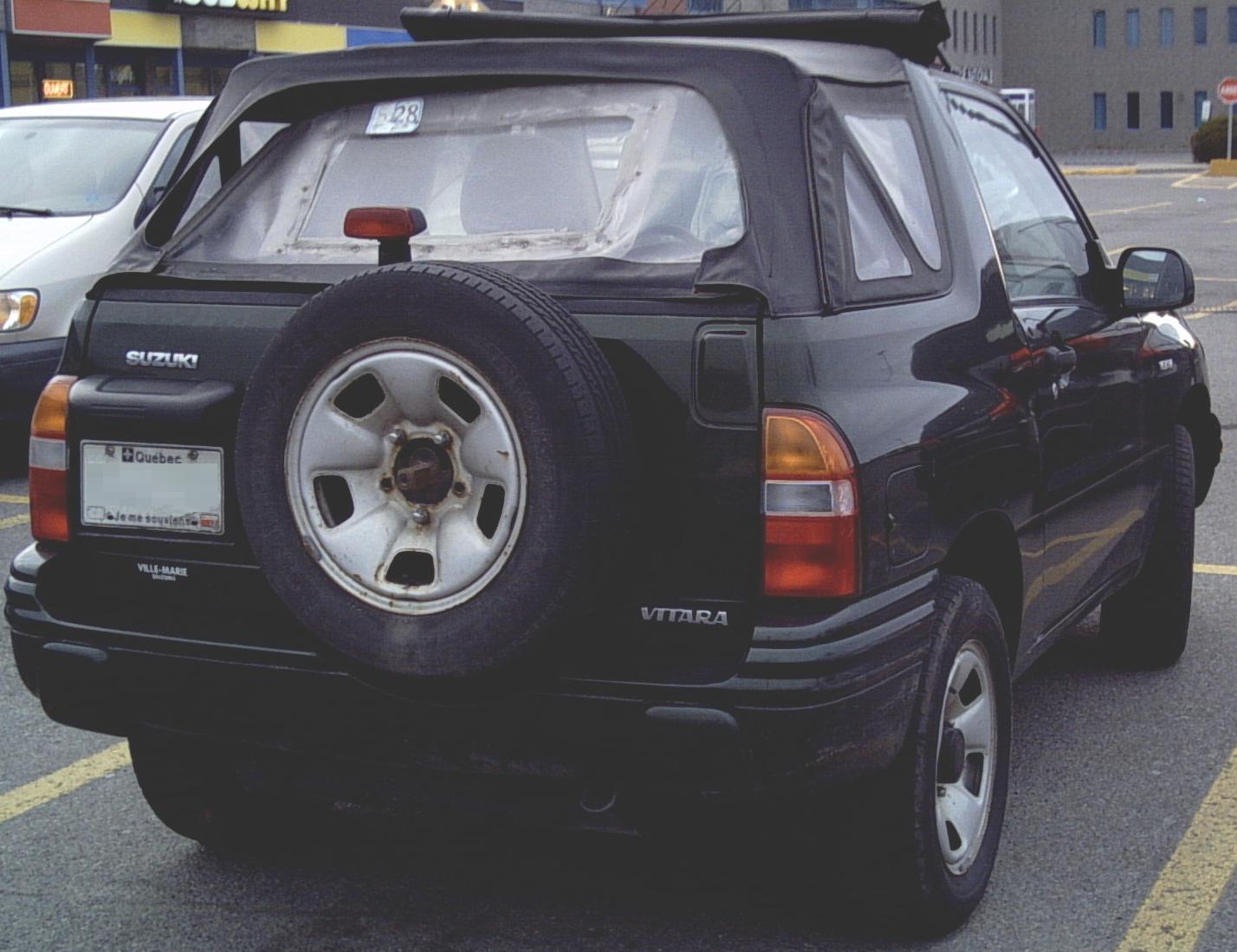 Unexceptional classic cars: Suzuki Vitara