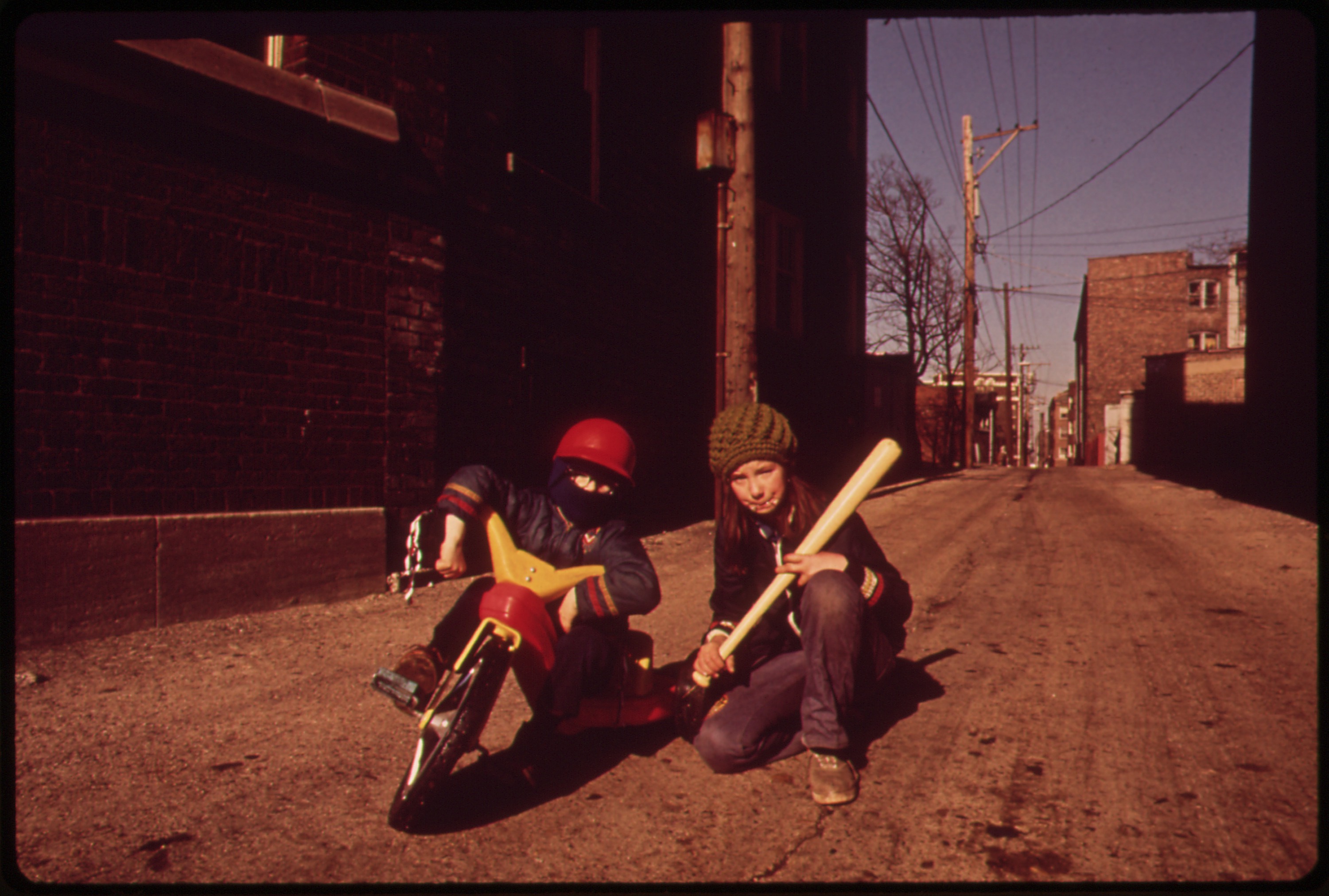 childs big wheel