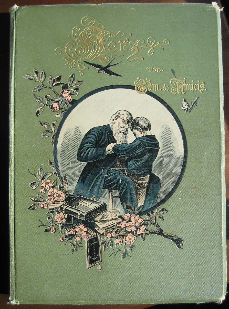 Libro CUORE - Edmondo De Amicis Ed. Fratelli Treves 1921