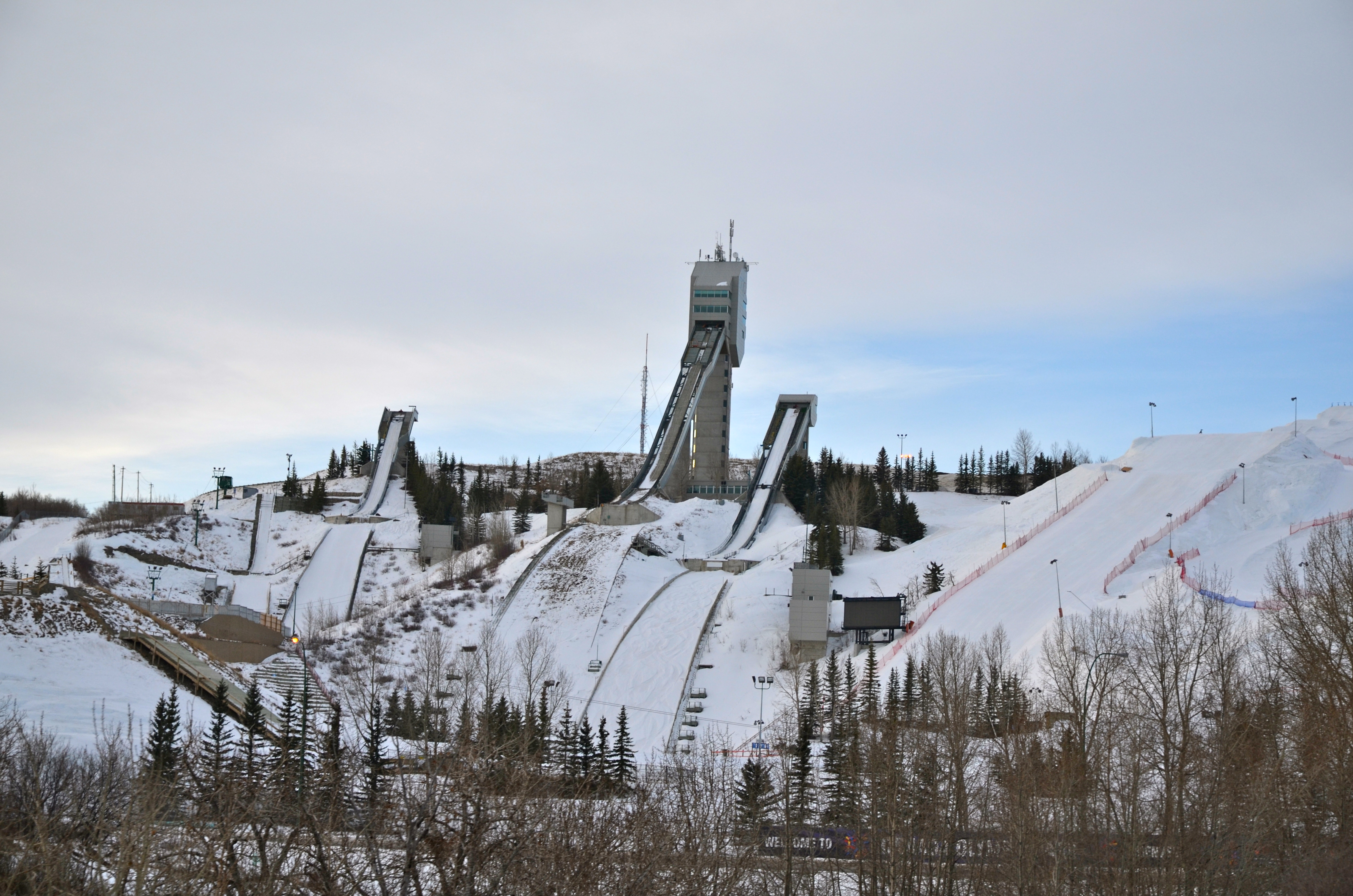 Filecalgary Ski Jumps Wikimedia Commons with regard to The Incredible as well as Attractive ski jumping calgary intended for Inviting