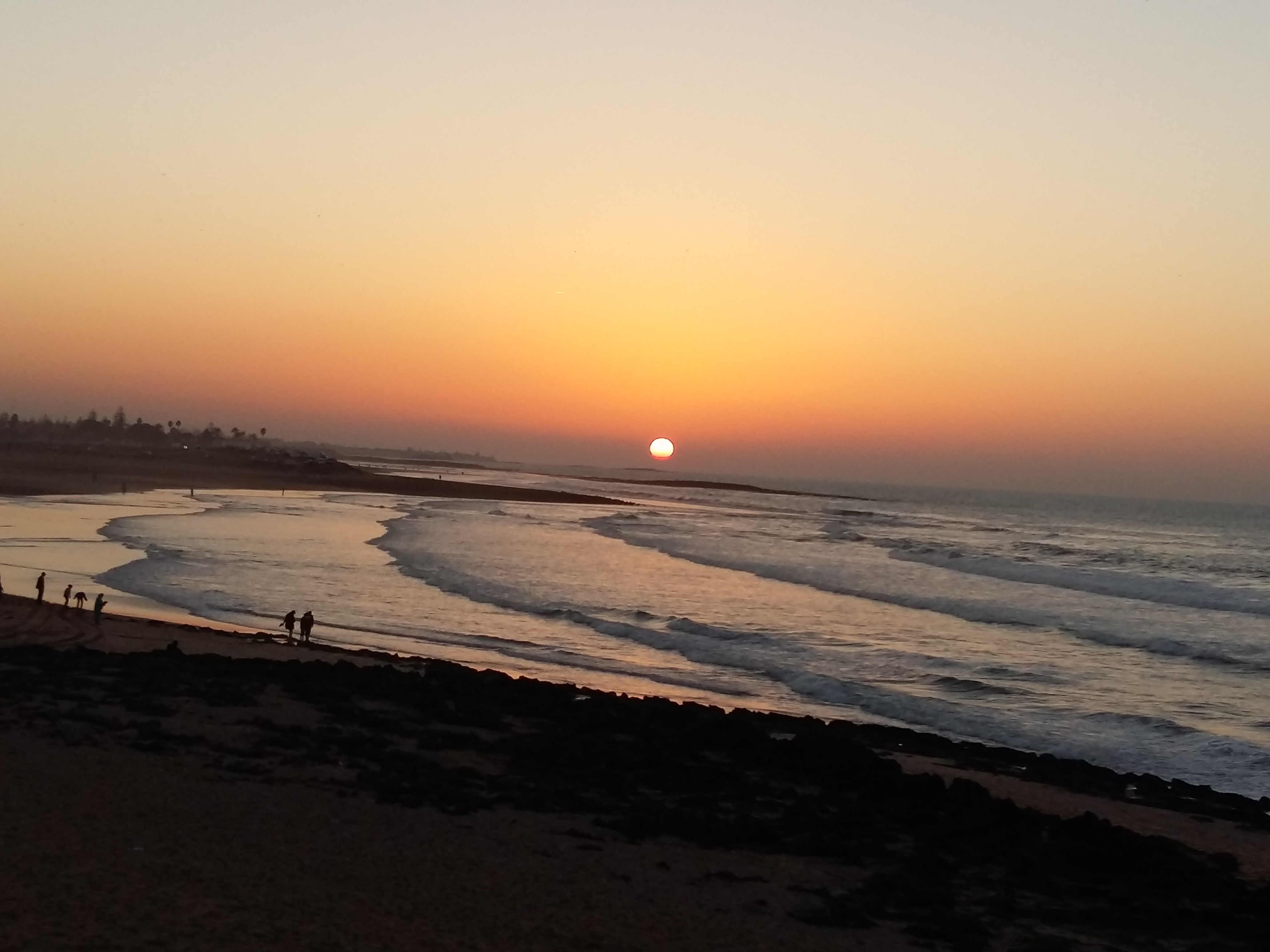 Filecoucher De Soleil Plage Petit Val Dor Rabatjpg