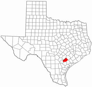 <span class="mw-page-title-main">National Register of Historic Places listings in DeWitt County, Texas</span>