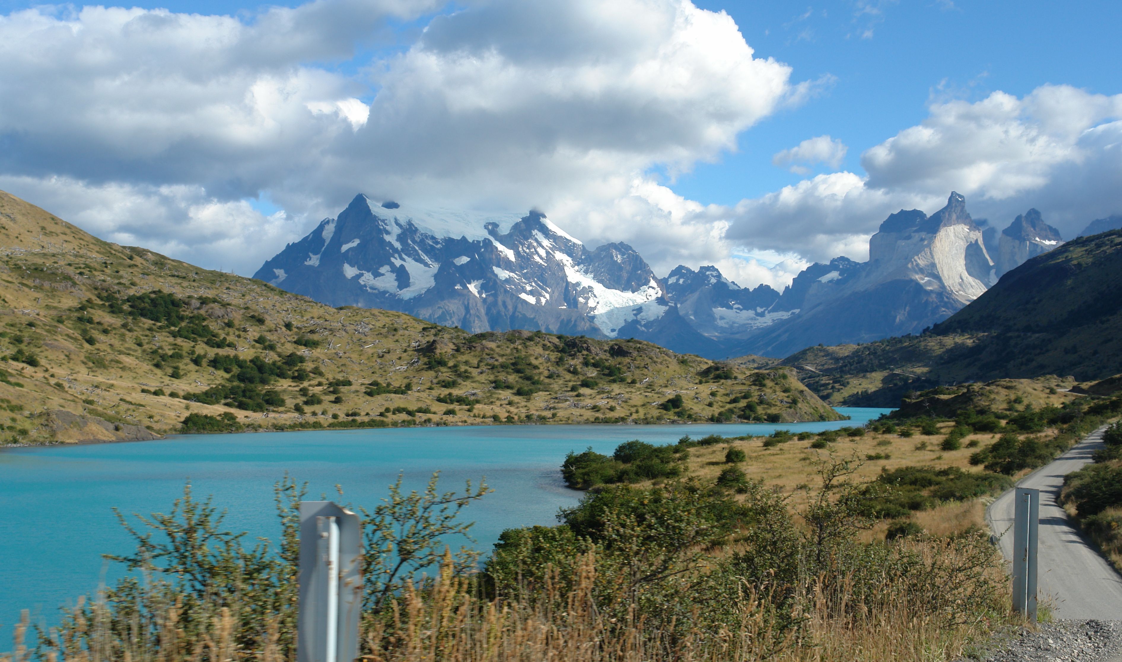 Paine River. Driving Beside Rio Paine, Torres del Paine National Park, Chile-surreal places to visit-2