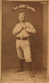 Charles Ferguson pitched the Phillies' first no-hitter.