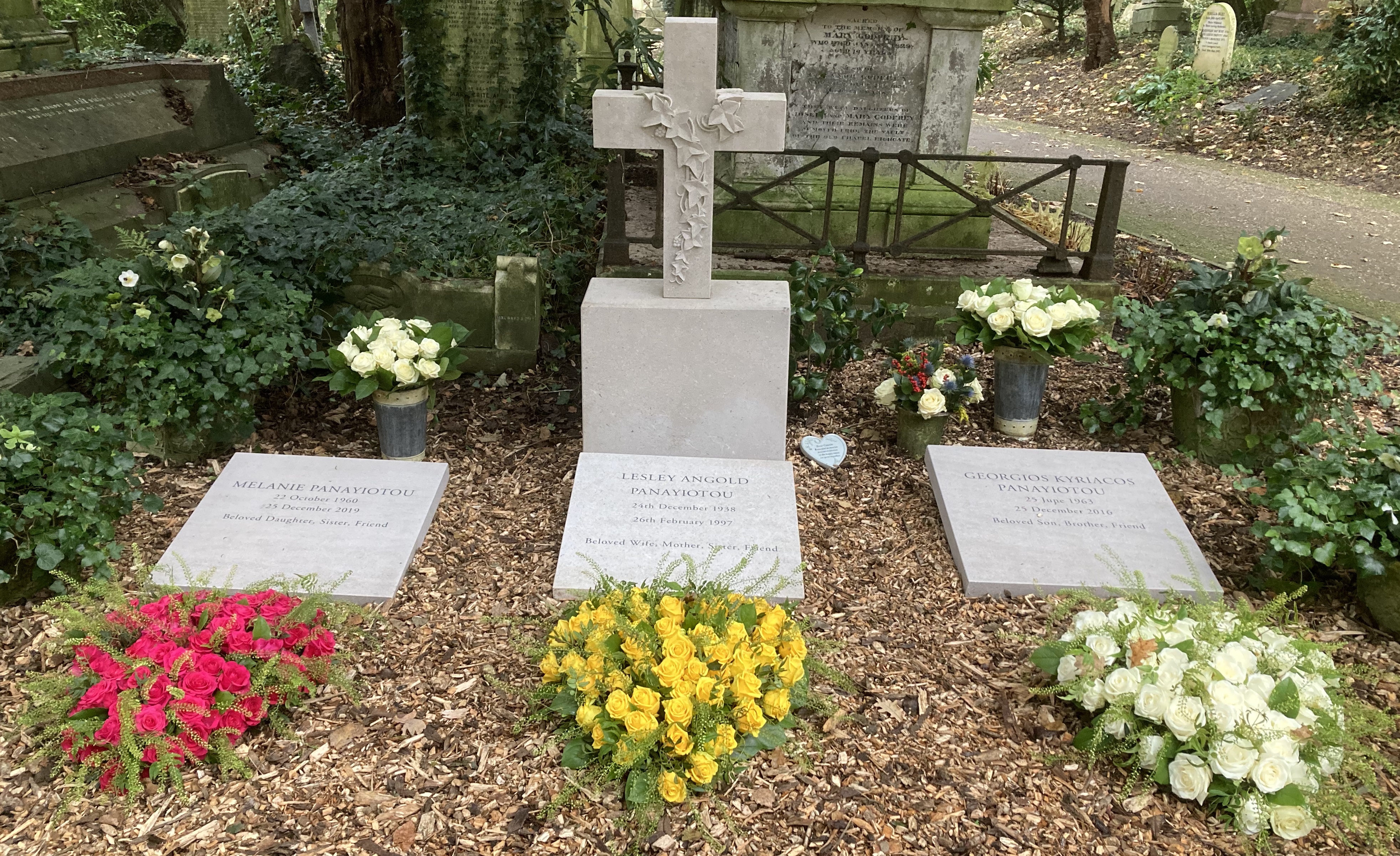 Хайгейтское кладбище могила Джорджа Майкла