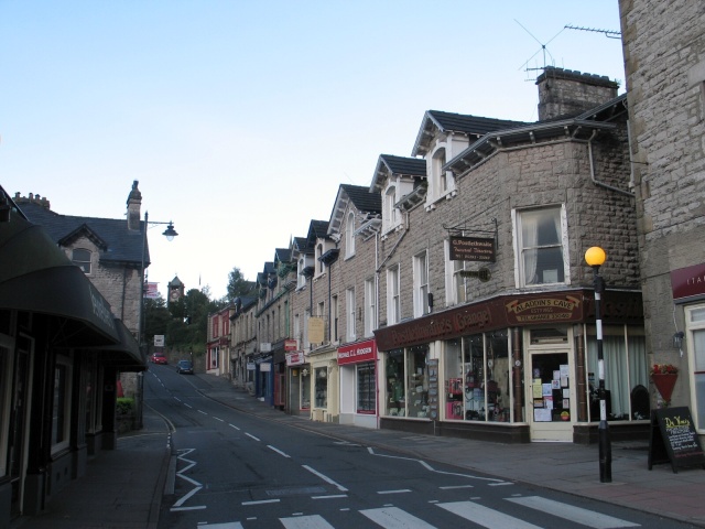 File:Main Street at Grange-over-Sands - geograph.org.uk - 1517538.jpg