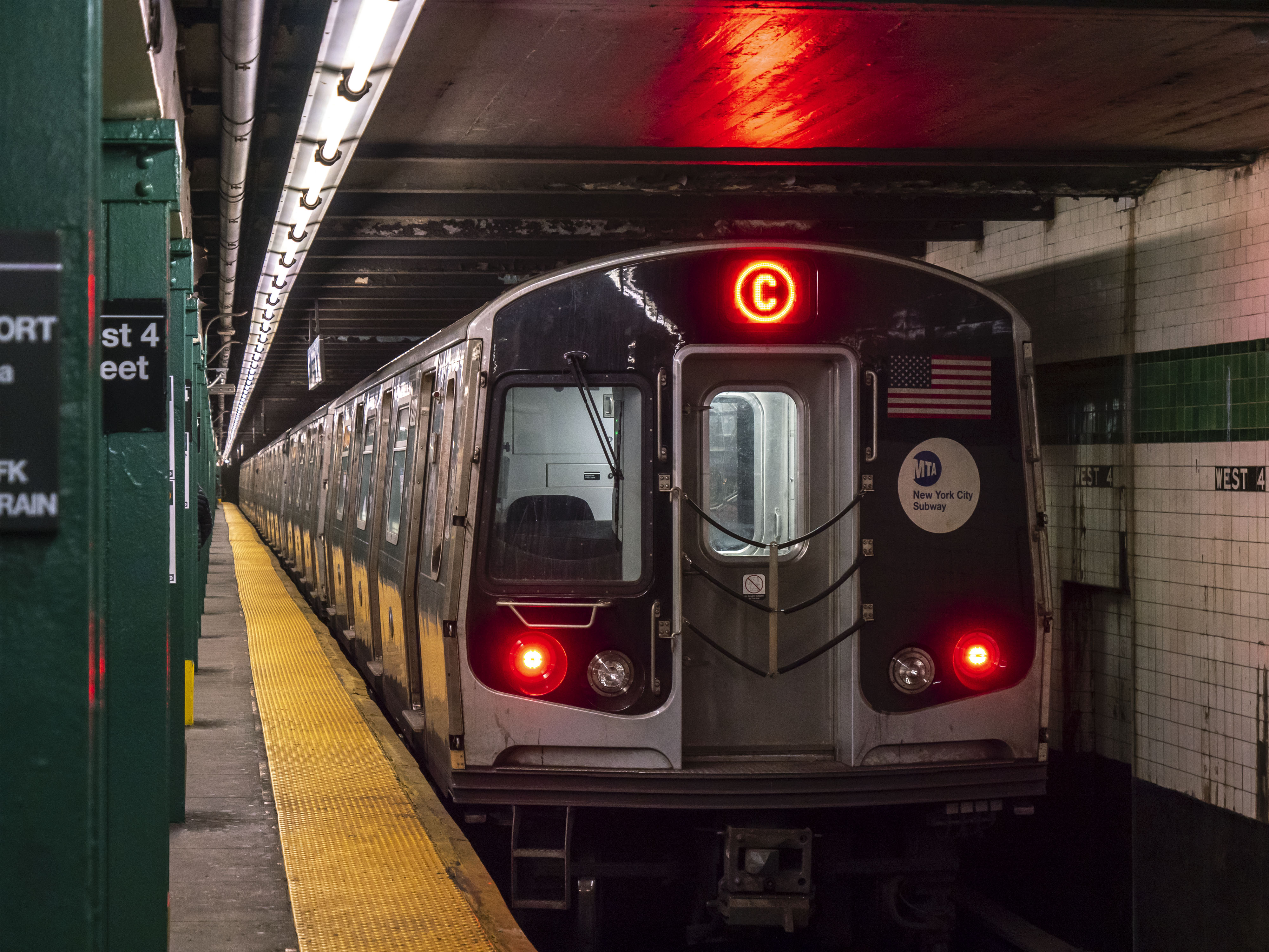 subway train