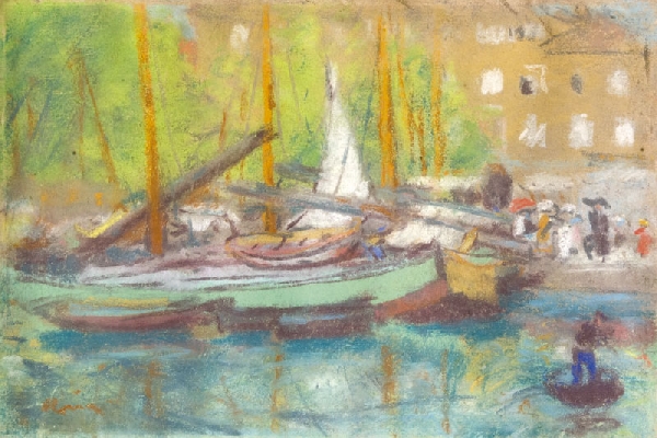 File:Rippl Sailboats in Fiume.jpg