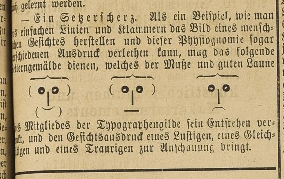 Setzerscherze aus dem Kreisblatt für den Kreis Malmedy (1893).