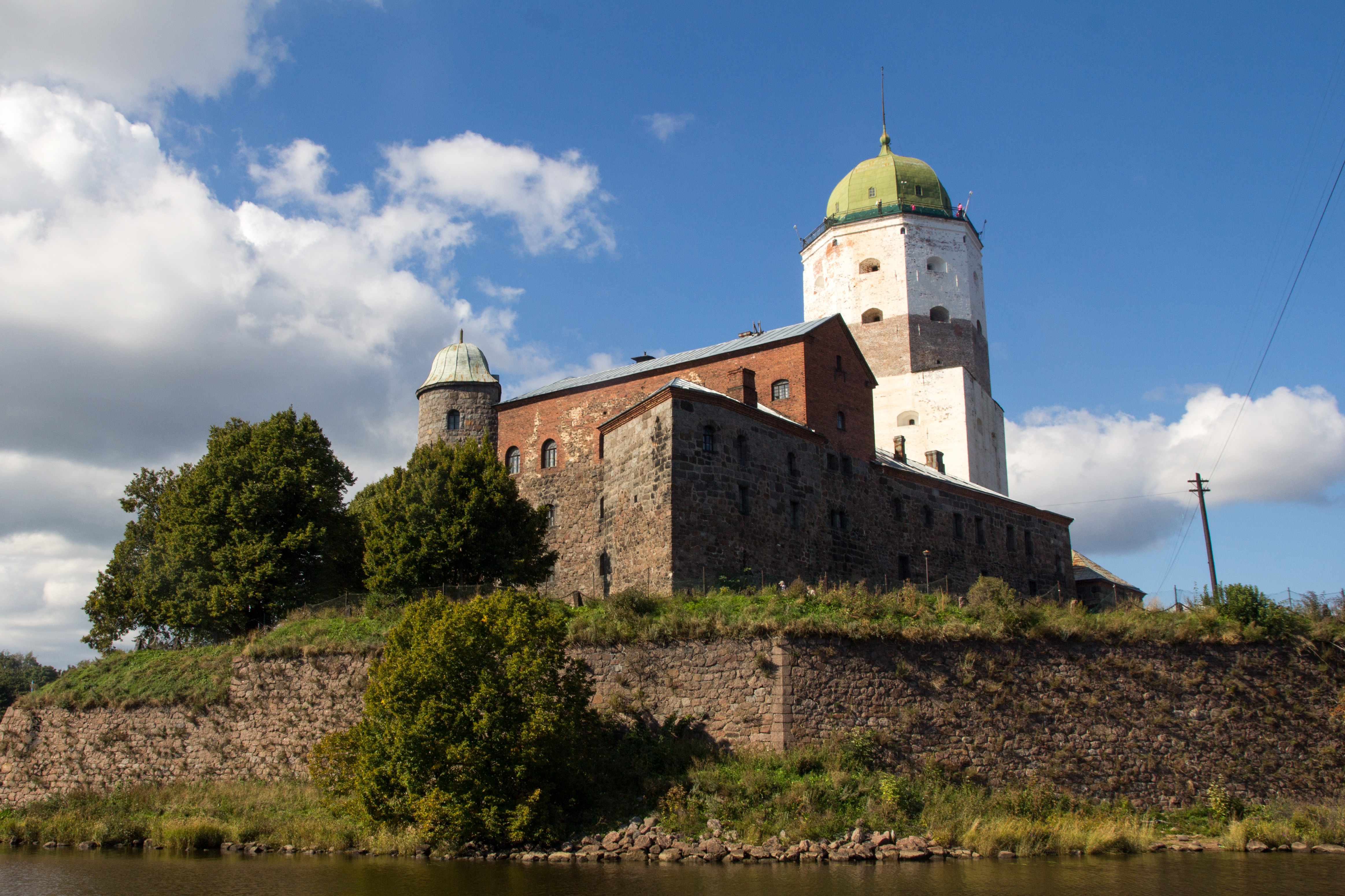 Крепость в выборге фото