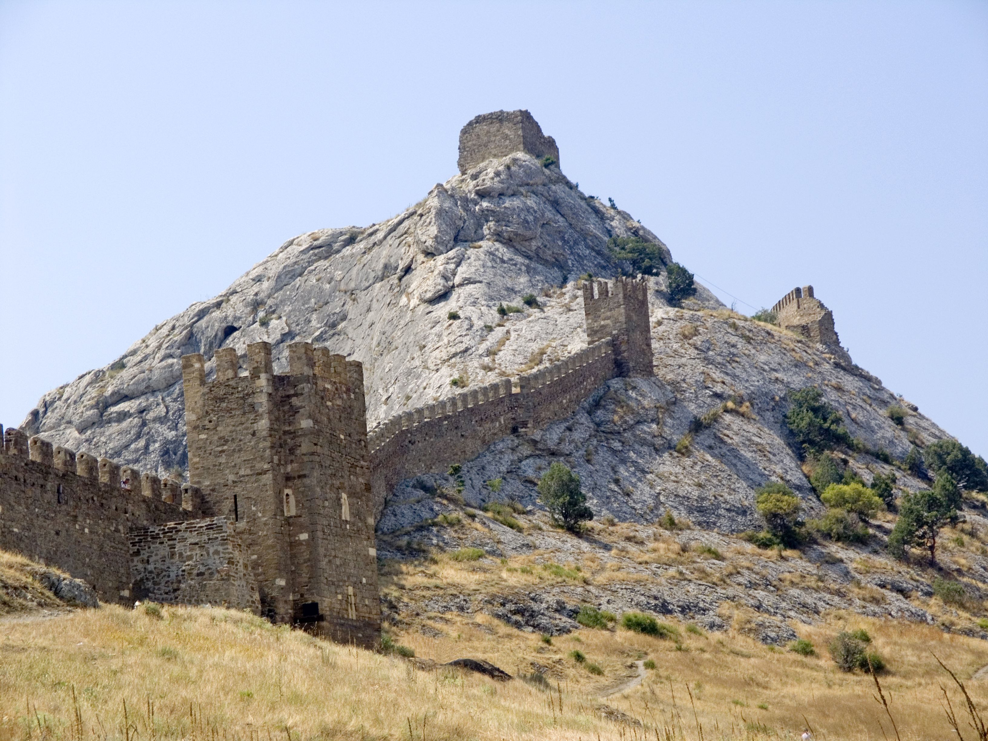 судакская крепость в крыму