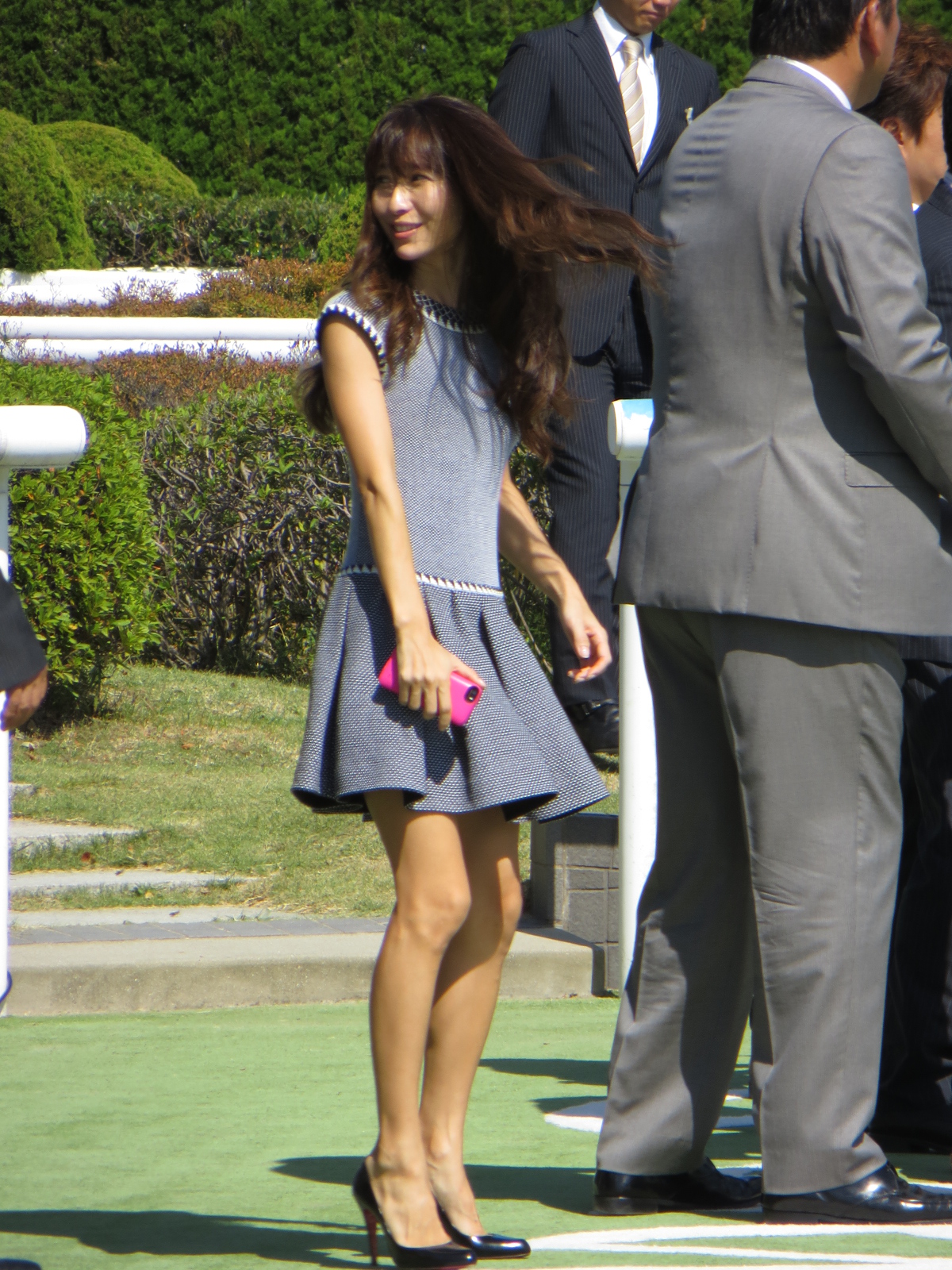 File 榎本加奈子 Kanako Enomoto Kyoto Racecourse Jpg Wikimedia Commons