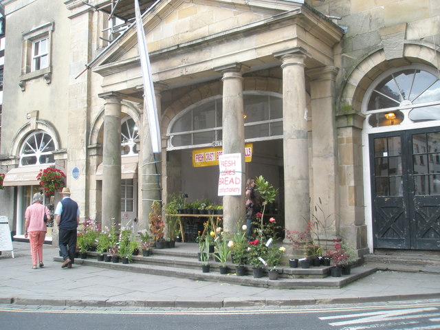 File:Admiring the plants in Ludlow town centre - geograph.org.uk - 1466782.jpg