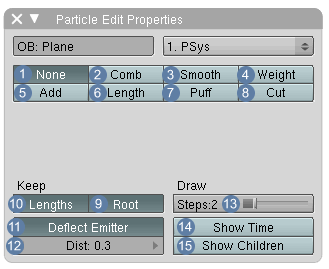 Edit properties