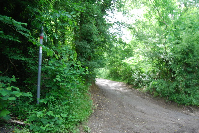 File:Byway off Wrangling Lane - geograph.org.uk - 3155784.jpg