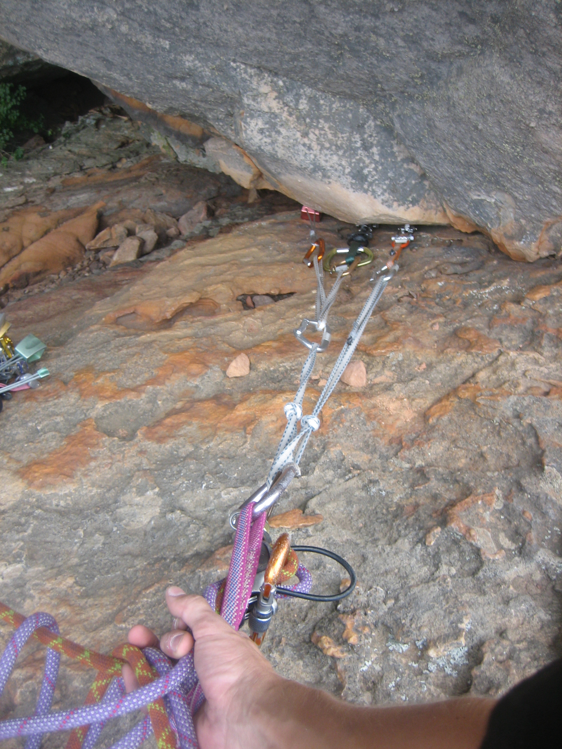 Escalada en roca - Cuerda de alta resistencia, cuerda de seguridad