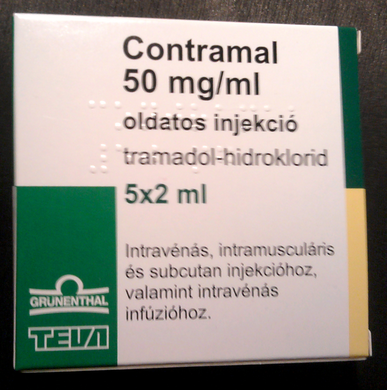 File Contramal 100mg Injection Jpg Wikimedia Commons