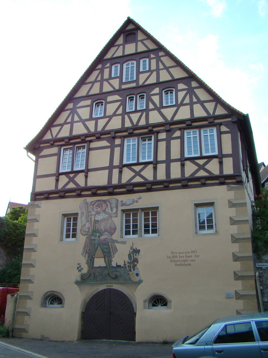 Scharfrichterhaus von 1615 in Kraichtal-Gochsheim