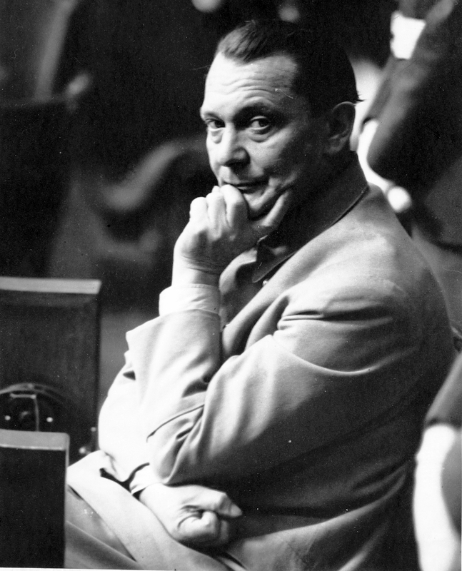 Göring on trial, {{circa}} 1946