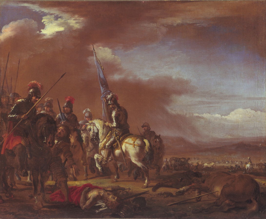 File:Jacques Courtois - After the Battle.jpg - Wikimedia Commons
