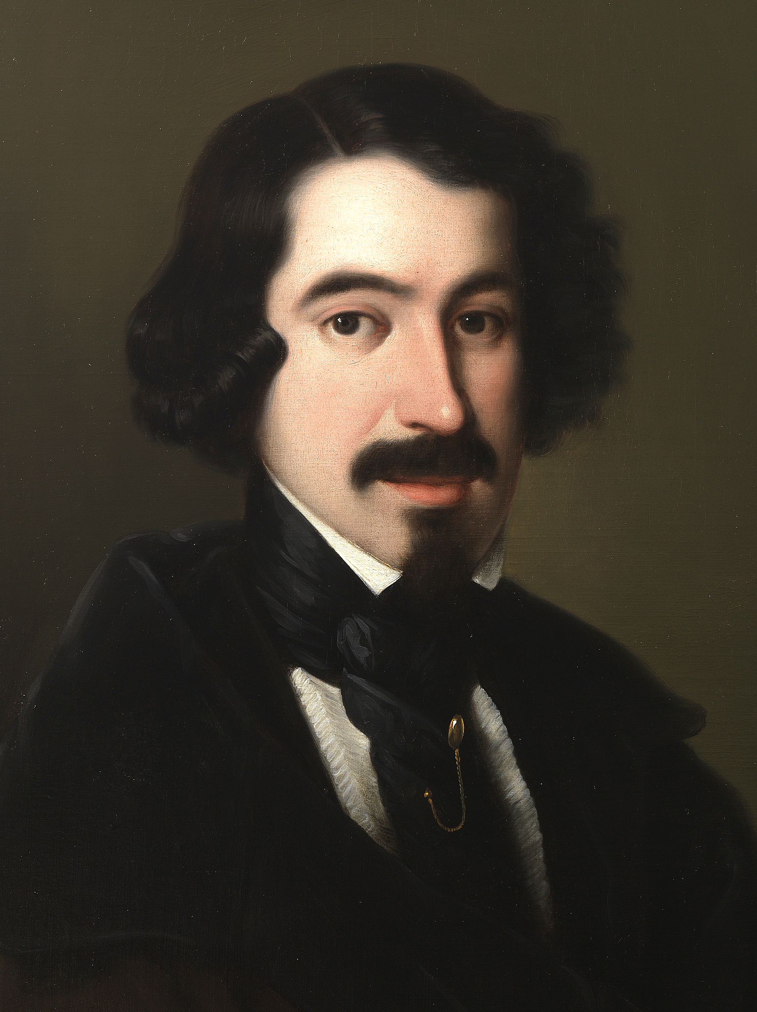 ''[[El escritor José de Espronceda]]'', [[portrait]] by [[Antonio María Esquivel]] (c.1845) ([[Museo del Prado]], Madrid)<ref>{{cite web |title=El escritor José de Espronceda |url=https://www.museodelprado.es/coleccion/obra-de-arte/jose-de-espronceda/e97beaab-f0a3-4f73-8302-1c8185110410 |access-date=27 March 2013 |work=[[Museo del Prado]] |location=Madrid |language=es}}</ref>