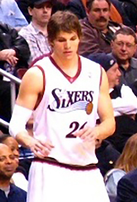 Kyle Korver was selected 51st overall by the New Jersey Nets (traded to the Philadelphia 76ers).