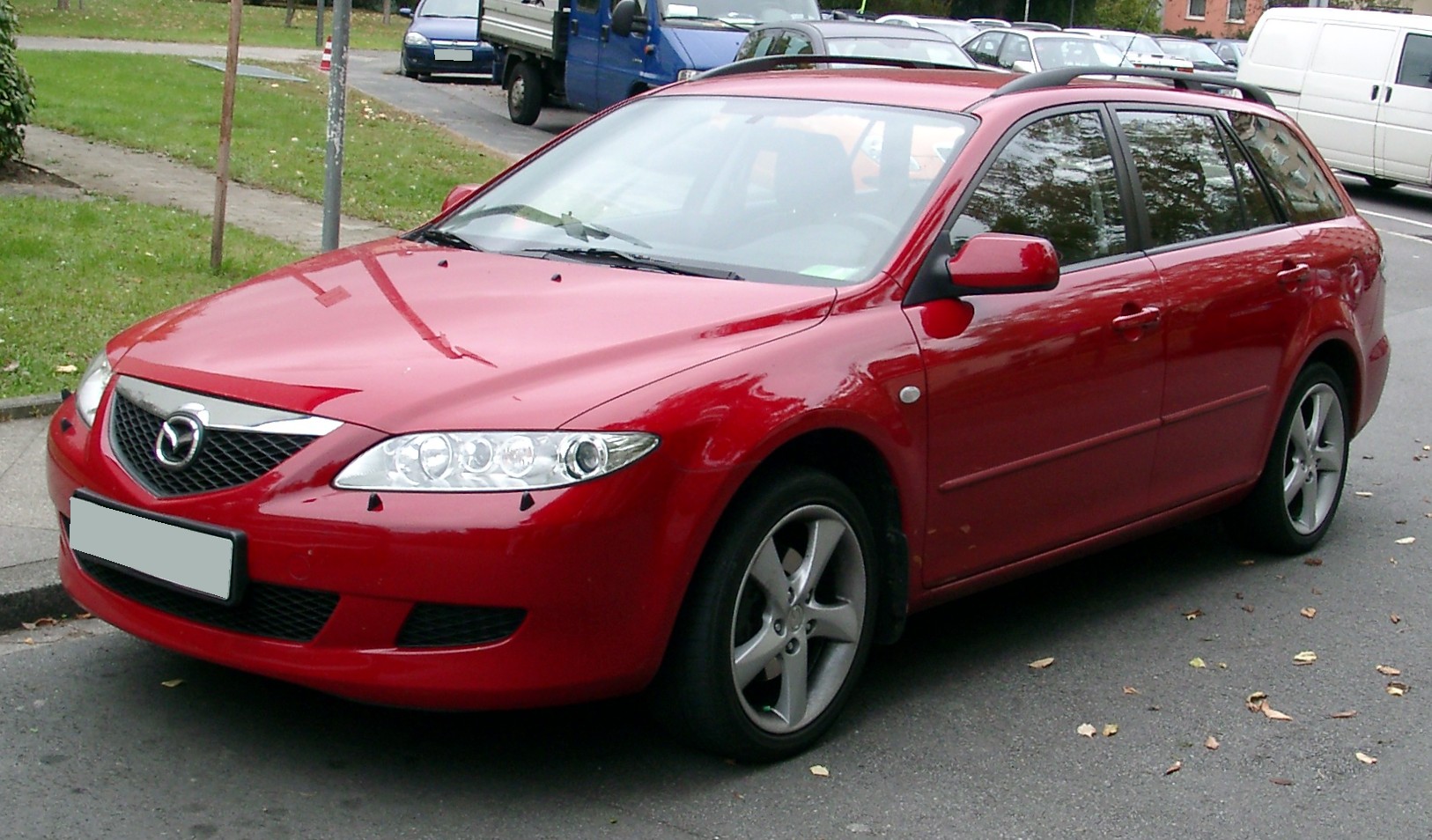 File Mazda 6 Kombi Front Jpg Wikimedia Commons