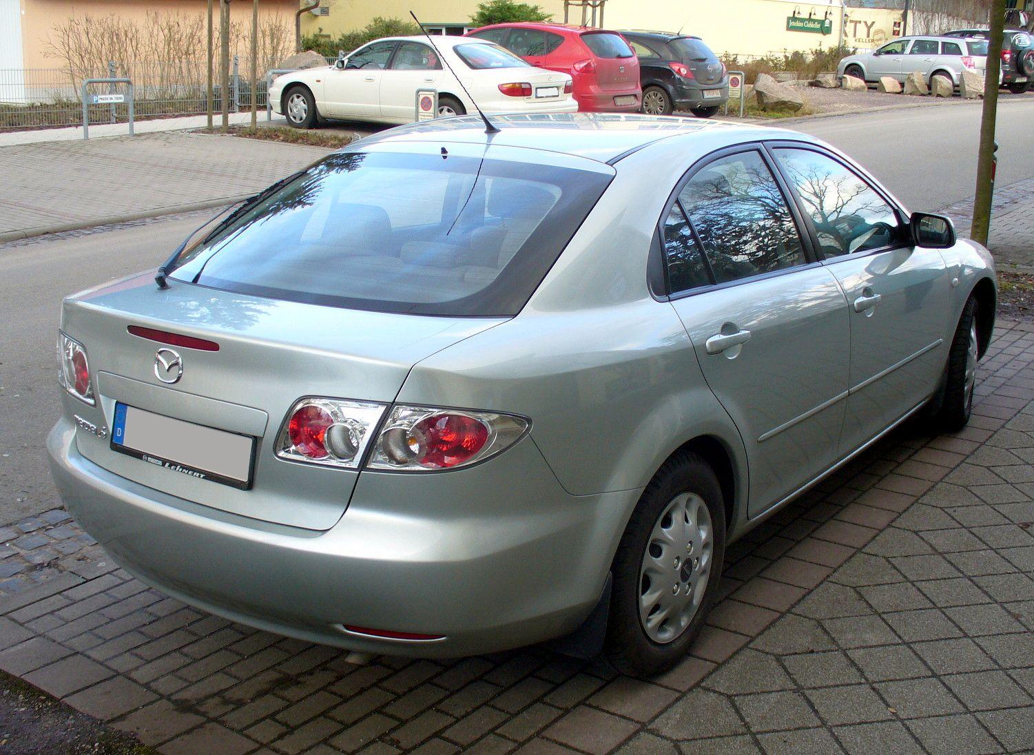 File:Mazda 6 GH Sportkombi 2.0 MZR-CD Dynamic Anubisschwarz Heck.JPG -  Wikimedia Commons