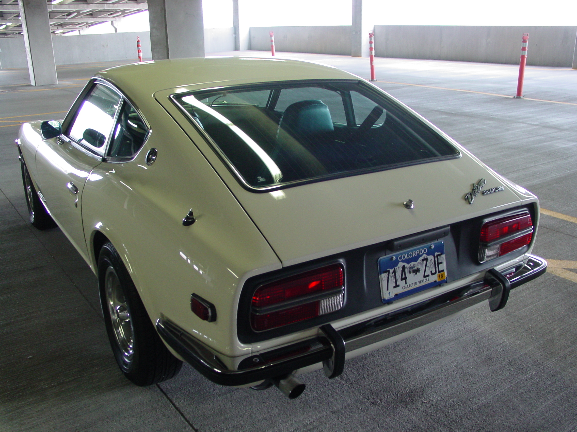 File My Restored 71 Datsun 240z With Rare Blue Interior