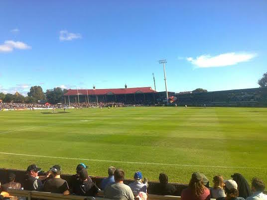 Norwood Oval, then Australia's premier night football venue (but shown here during the day), was central to the NFL's national club competition.