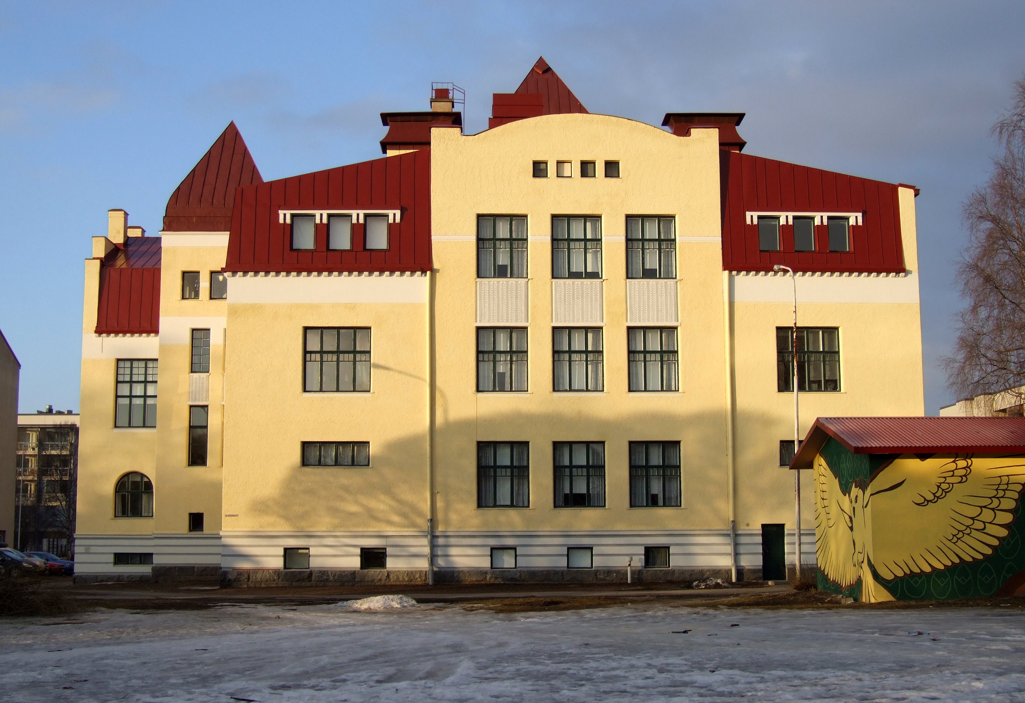 File:Oulun Suomalaisen Yhteiskoulun lukio  - Wikimedia Commons