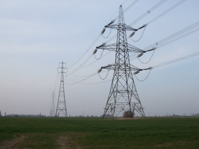 File:Pylons over the Ouse - geograph.org.uk - 1224102.jpg