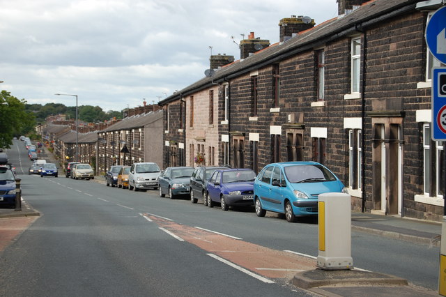 Stone terraced houses in Abbey Village - geograph.org.uk - 2040366