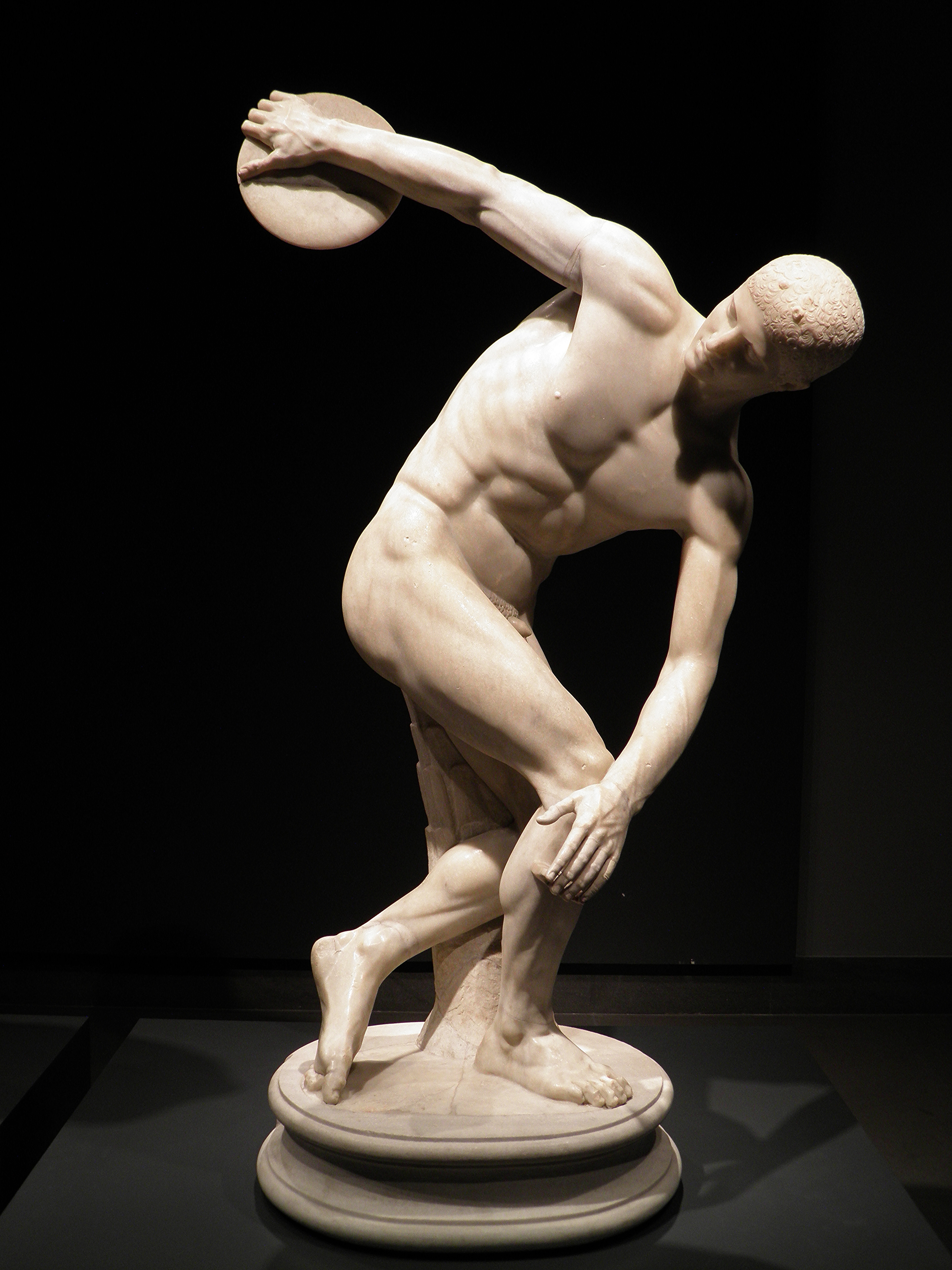 Estatua juegos olímpicos de la Antigua Grecia