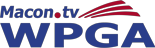 WPGA-TV's logo as "Macon TV WPGA", used from 2010 to 2020. WPGA58Ind.png