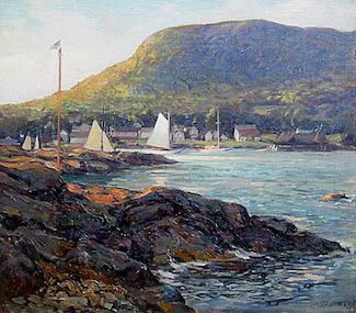 Wilson Henry Irvine Harbor at Camden Maine