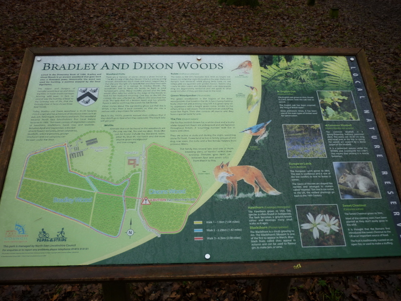 A notice in Bradley Woods near Bradley - geograph.org.uk - 2241815