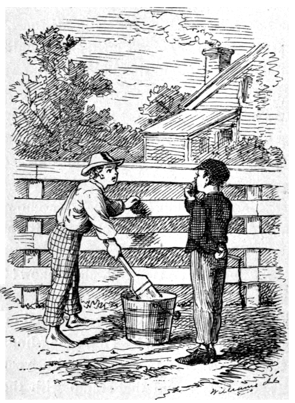 tom sawyer illustrations