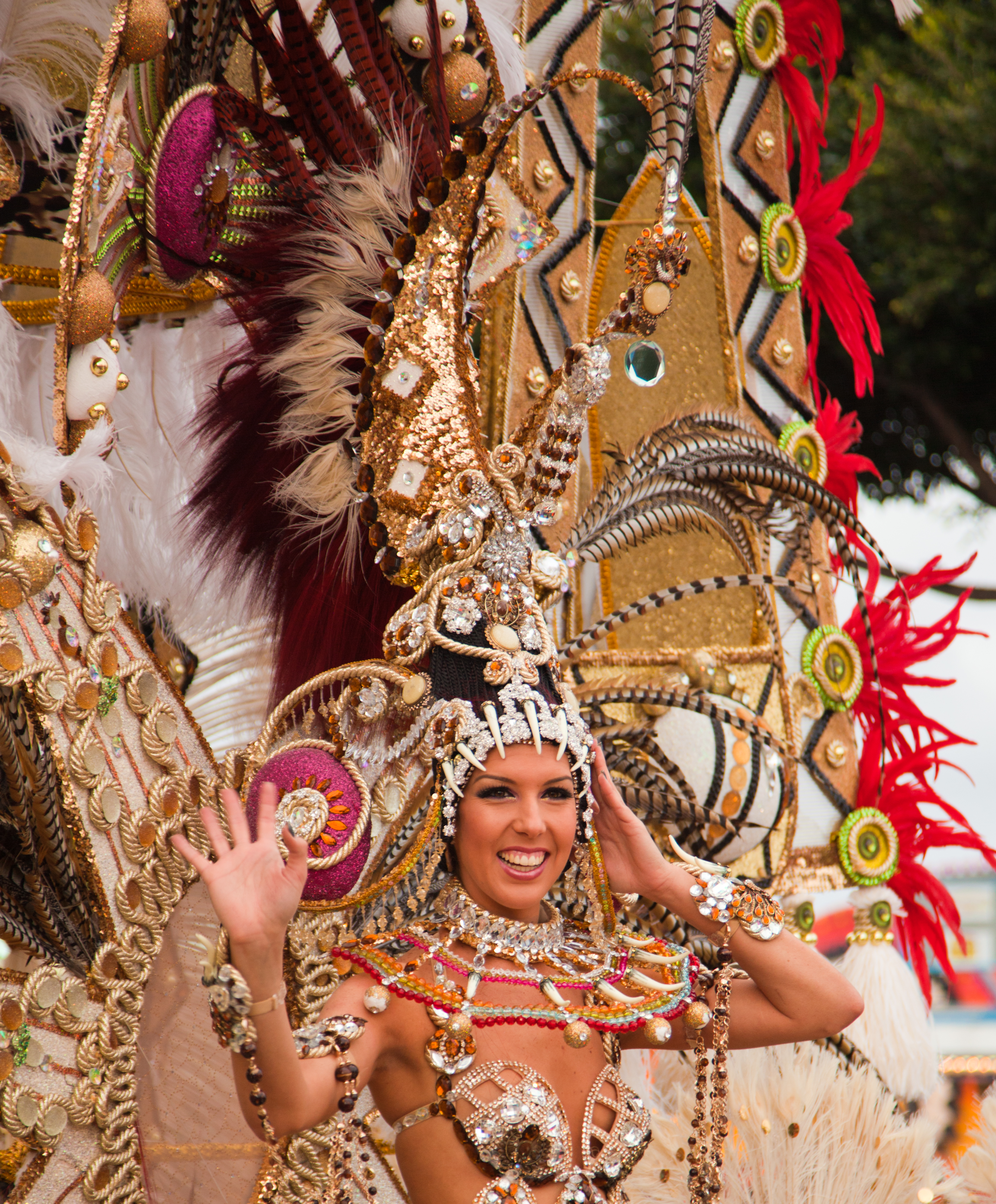 Fille/femme à élaborer Fancy Dress Costumes, carnaval de Tenerife